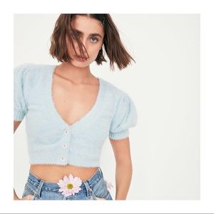 For Love & Lemons Devon Cropped Cardigan